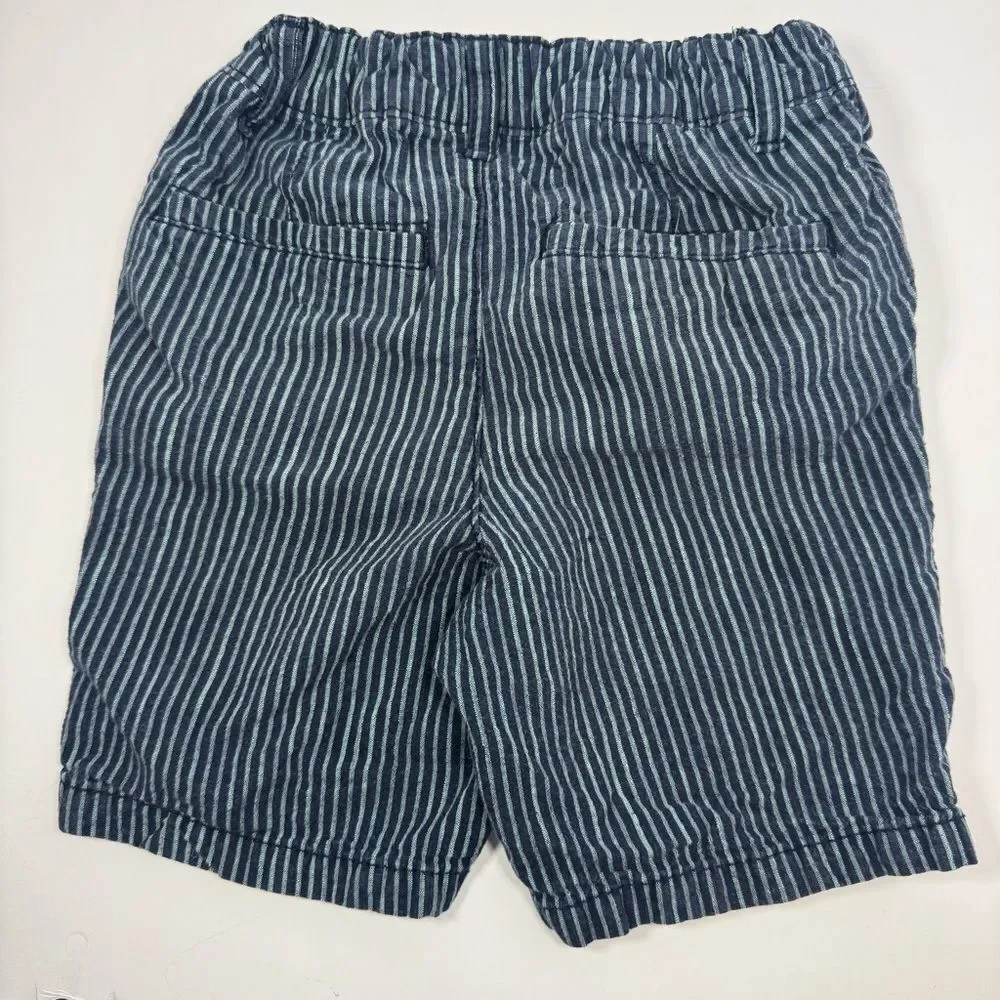 The Children's Place size 4t teal blue Striped Shorts